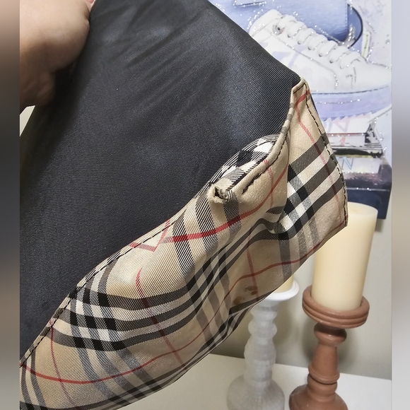 GUC VINTAGE BURBERRY BLUE LABEL TOTE SATCHEL BAG - Picture 10 of 15